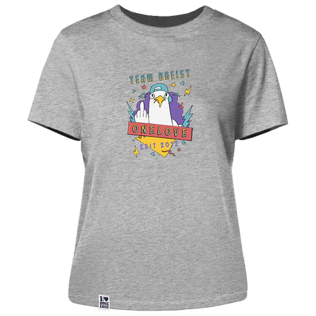 90er Team Dreist – Damen Shirt | 100% Bio-Baumwolle