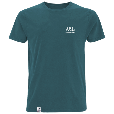 I'm a Fuckin Strandkind  - Herren Shirt | 100% Bio-Baumwolle