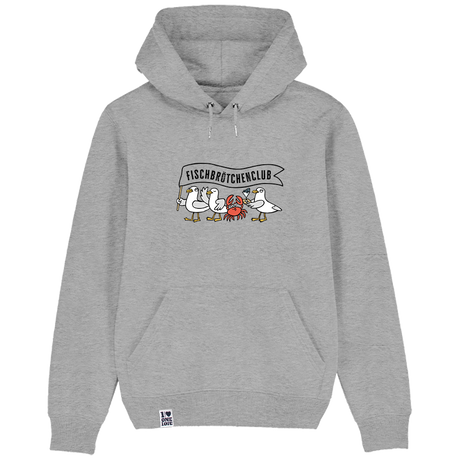 Fischbrötchenclub - Unisex Hoodie | 100% Bio-Baumwolle