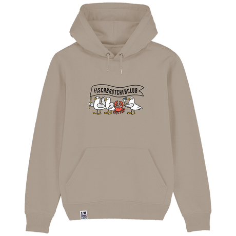 Fischbrötchenclub - Unisex Hoodie | 100% Bio-Baumwolle
