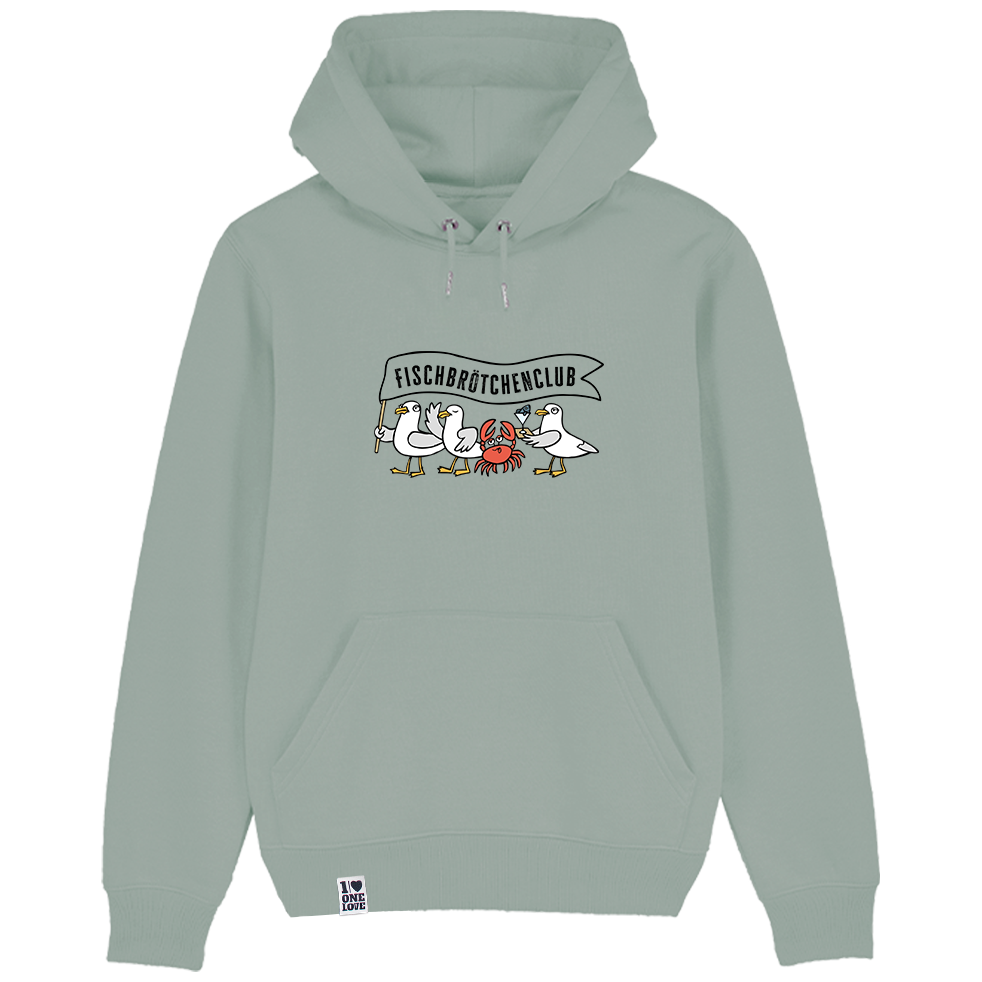 Fischbrötchenclub - Unisex Hoodie | 100% Bio-Baumwolle