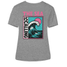The Sea Is Calling  - Damen Shirt | 100% Bio-Baumwolle | Backprint