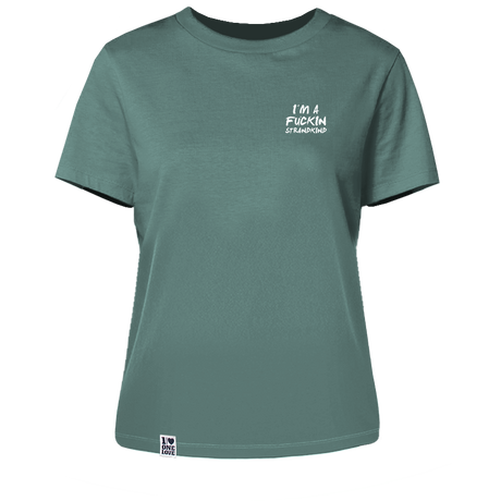 I'm a Fuckin Strandkind  - Damen Shirt | 100% Bio-Baumwolle