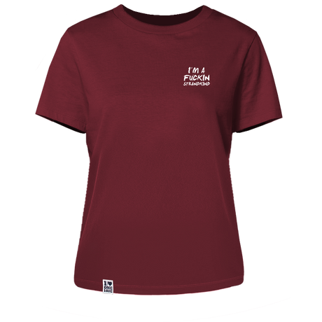 I'm a Fuckin Strandkind  - Damen Shirt | 100% Bio-Baumwolle