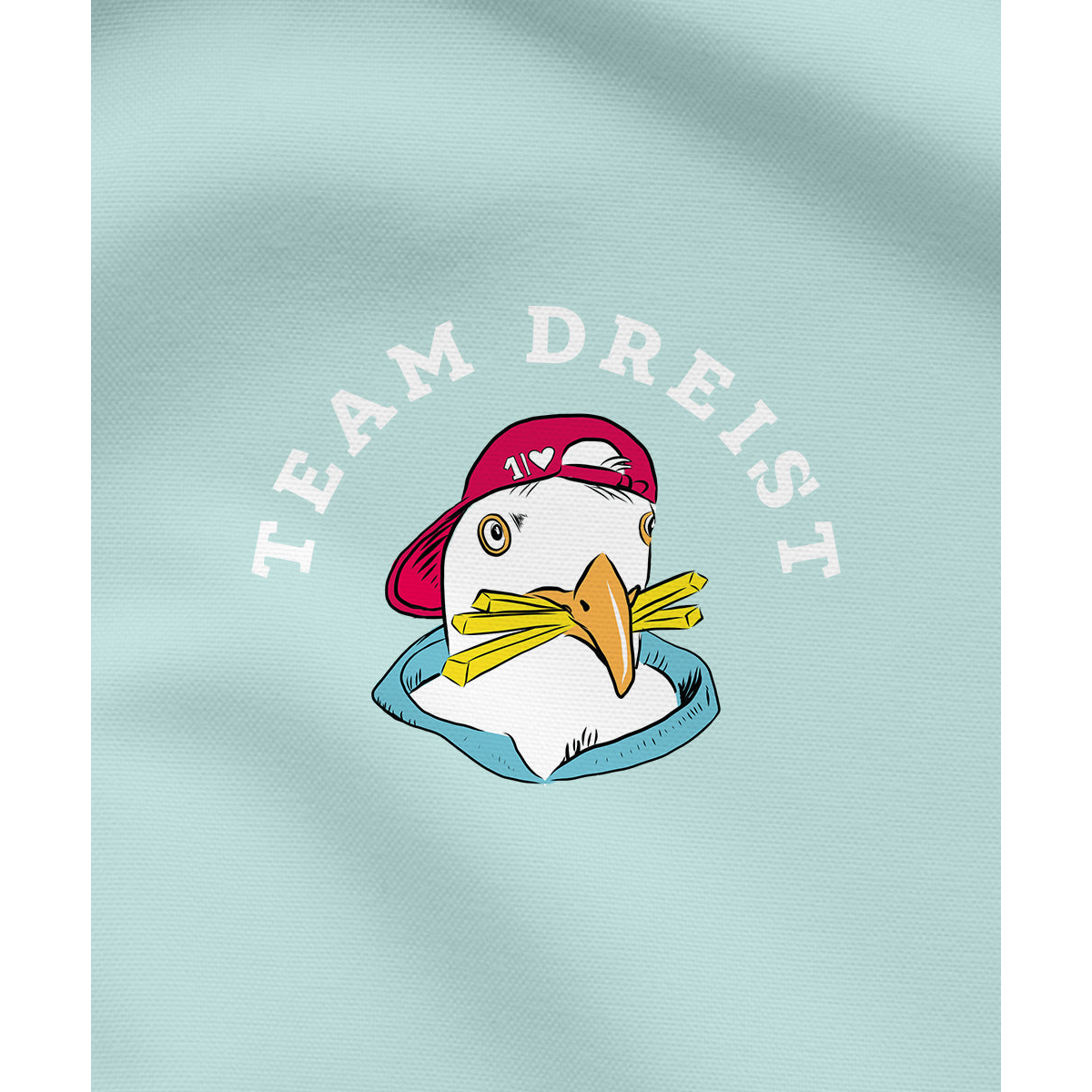 Maritime Liebe – Bio-Baby-Shirt Team Dreist