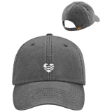 Wellenherz  - Vintage Cap mit Stick