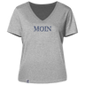 Moin - Damen Shirt | V-Ausschnitt