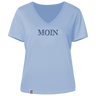 Moin - Damen Shirt | V-Ausschnitt