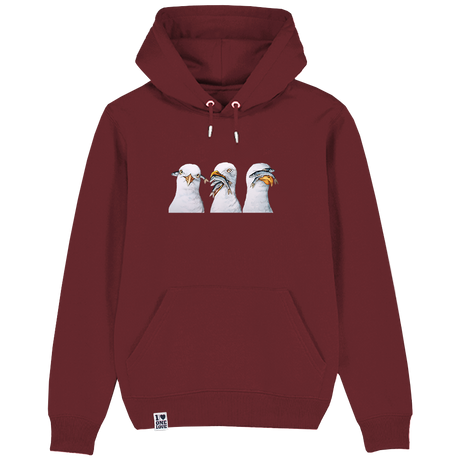 Möwen – Unisex Hoodie | 100% Bio-Baumwolle