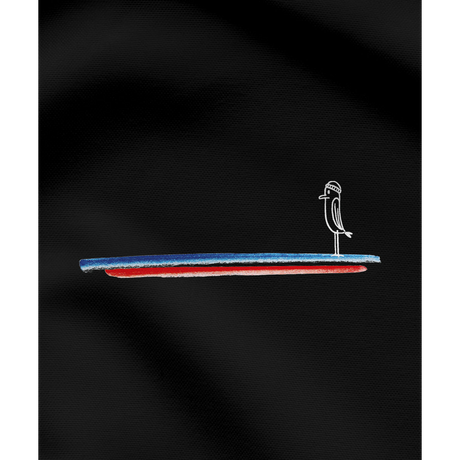 Blau Weiss Rot Piepmatz  - Unisex Hoodie | 100% Bio-Baumwolle