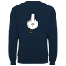 F**k You Möwe  - Unisex Sweater | 100% Bio-Baumwolle | Backprint