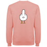 F**k You Möwe  - Unisex Sweater | 100% Bio-Baumwolle | Backprint