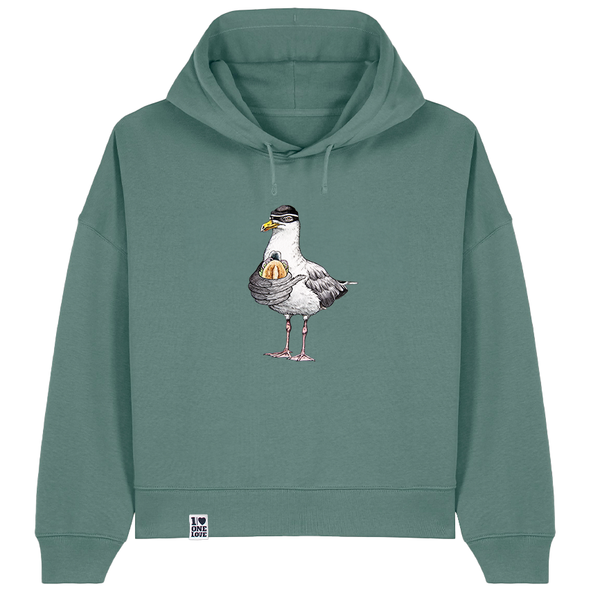 Raubvogel - Damen Hoodie | Bio-Baumwolle