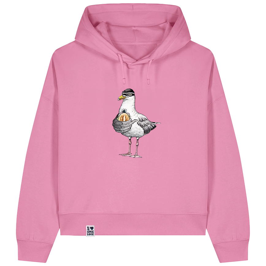 Raubvogel - Damen Hoodie | Bio-Baumwolle