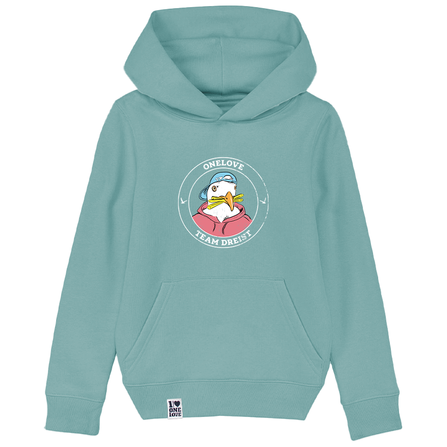 Team Dreist Kids Hoodie – Dein maritimer Begleiter!