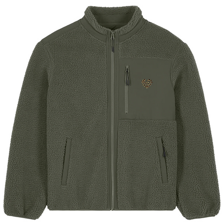 Leo-Wellenherz Stick - Unisex Teddyjacke | Edler Stick