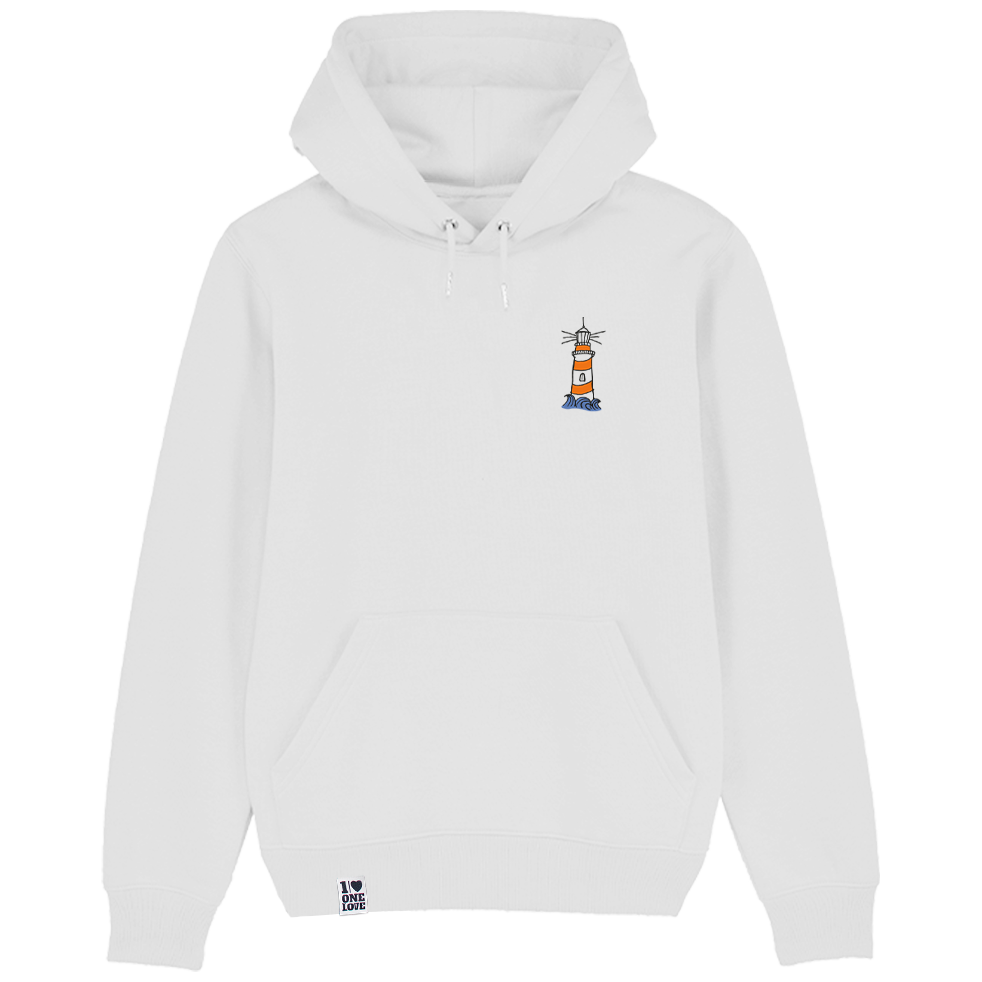 Leuchtturm - Unisex Hoodie | 100% Bio-Baumwolle | Backprint