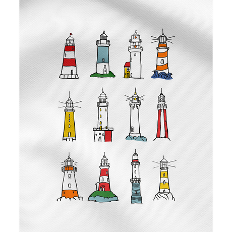 Leuchtturm - Unisex Hoodie | 100% Bio-Baumwolle | Backprint