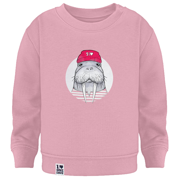 Meeressäuger Kuscheltraum – Baby Sweater