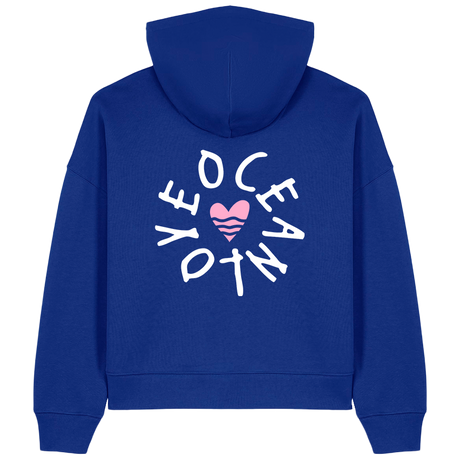 Oceanlove  – Damen Hoodie | Bio-Baumwolle | Backprint