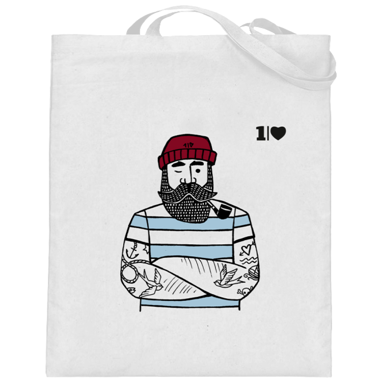 Ein Stück Meer – Seemanns Jutebeutel