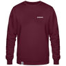 Herzenswärme in Bordeaux – Bio-Sweater