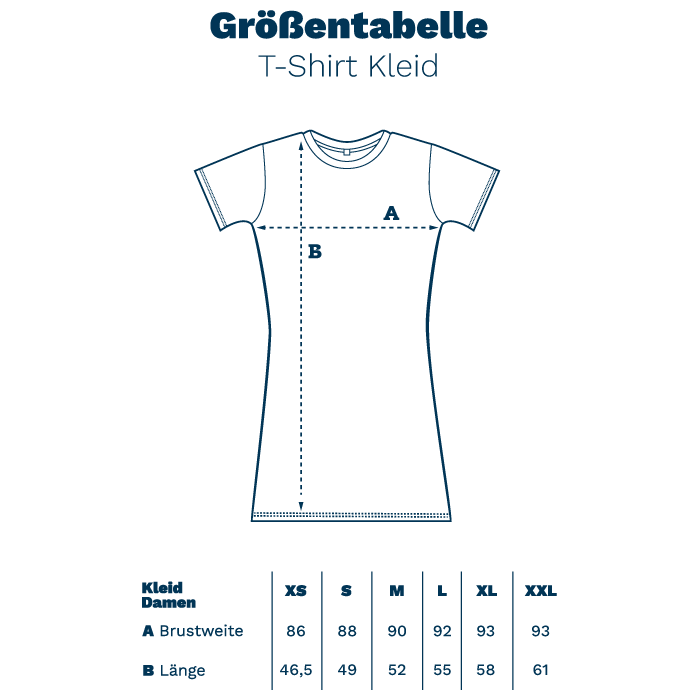 Meerzeit Traum – T-Shirt Kleid für Meerverliebte