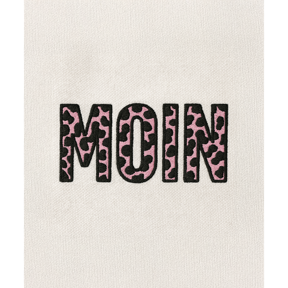 Moin-Leo  - Unisex Hoodie | 100% Bio-Baumwolle | Edler Stick