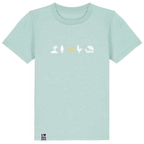 Für kleine Küstenstürmer - Kids Bio-Shirt