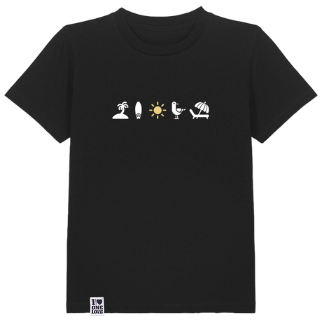 Für kleine Küstenstürmer - Kids Bio-Shirt