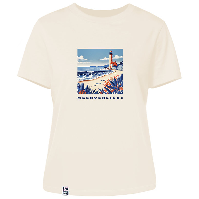Meerzeit - Damen Shirt | 100% Bio-Baumwolle