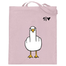 F**k You Möwe  - Jutebeutel