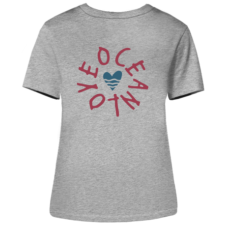 Oceanlove – Damen Shirt | 100% Bio-Baumwolle | Backprint