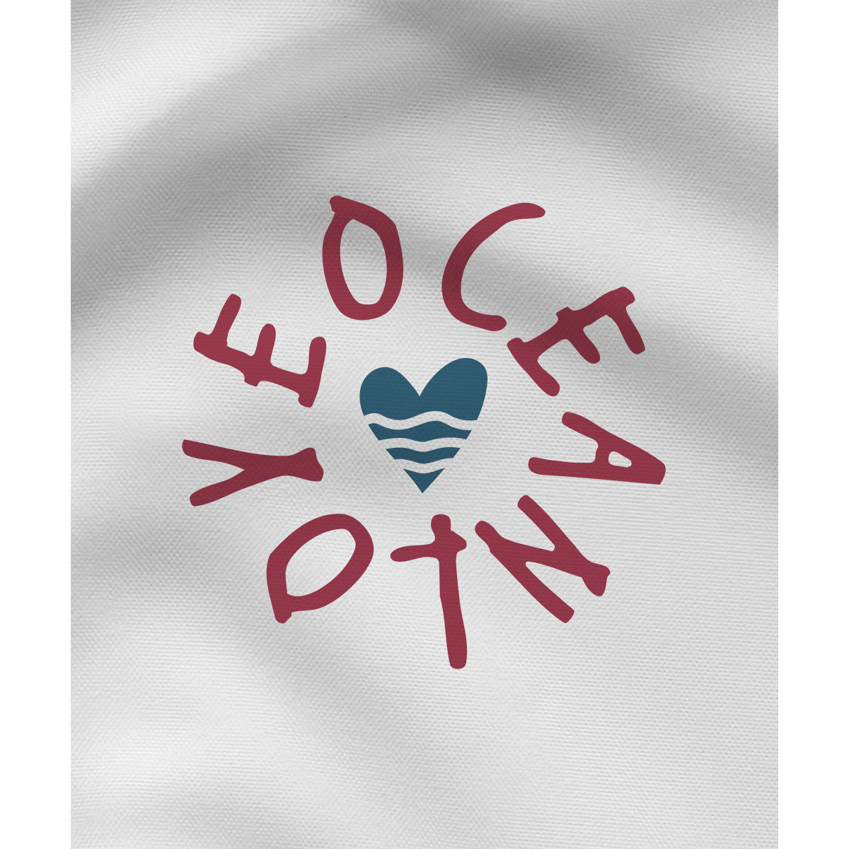 Oceanlove – Damen Shirt | 100% Bio-Baumwolle | Backprint