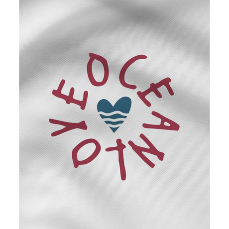 Oceanlove – Damen Shirt | 100% Bio-Baumwolle | Backprint