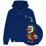 Joker Möwe - Unisex Hoodie | 100% Bio-Baumwolle | Edler Stick
