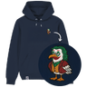 Joker Möwe - Unisex Hoodie | 100% Bio-Baumwolle | Edler Stick
