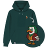 Joker Möwe - Unisex Hoodie | 100% Bio-Baumwolle | Edler Stick