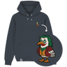 Joker Möwe - Unisex Hoodie | 100% Bio-Baumwolle | Edler Stick