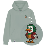 Joker Möwe - Unisex Hoodie | 100% Bio-Baumwolle | Edler Stick