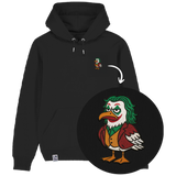 Joker Möwe - Unisex Hoodie | 100% Bio-Baumwolle | Edler Stick