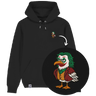 Joker Möwe - Unisex Hoodie | 100% Bio-Baumwolle | Edler Stick