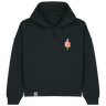 Mittelfinger Eis  - Damen Hoodie | Bio-Baumwolle