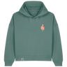 Mittelfinger Eis  - Damen Hoodie | Bio-Baumwolle