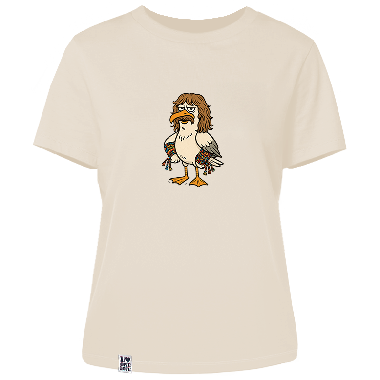 Möwe Wolle  - Damen Shirt | 100% Bio-Baumwolle