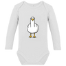 F**k You Möwe  - Baby Body Langarm