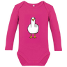 F**k You Möwe  - Baby Body Langarm