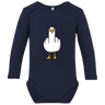 F**k You Möwe  - Baby Body Langarm