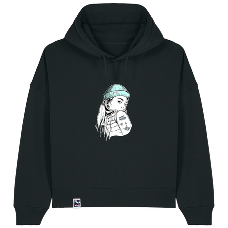 Skipperin Lucy  - Damen Hoodie | Bio-Baumwolle