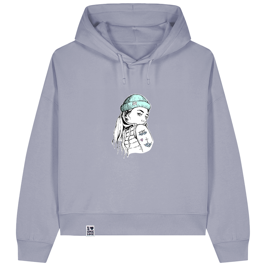 Skipperin Lucy  - Damen Hoodie | Bio-Baumwolle